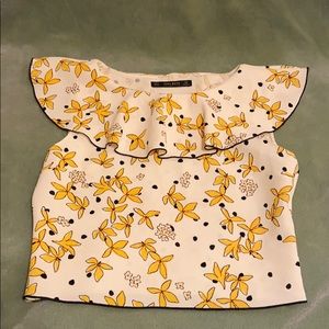 Floral Zara Crop Top 😍